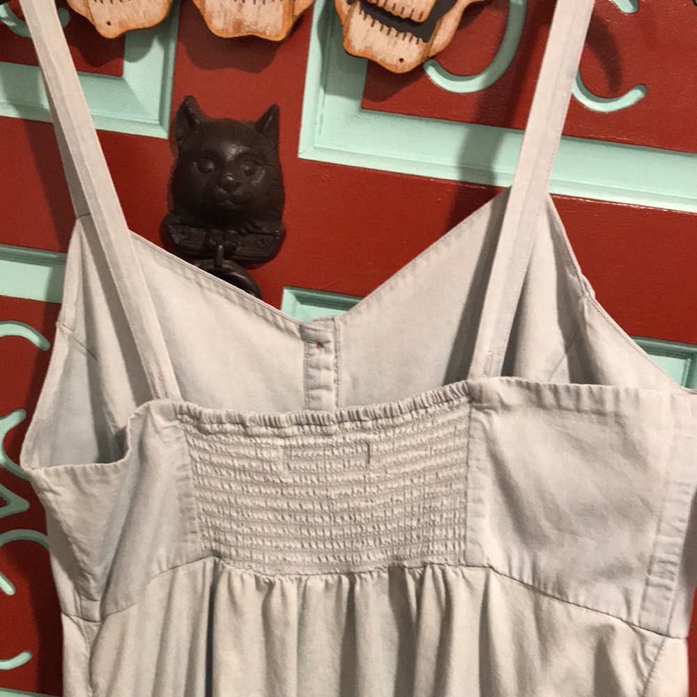 Light Wash Denim Maternity Dress size Medium - Picture 7 of 9